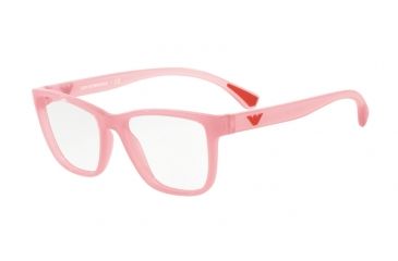 Image of Armani EA3090 Progressive Prescription Eyeglasses 5507-52 - Opal Coral Frame