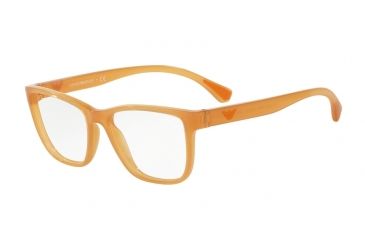 Image of Armani EA3090 Progressive Prescription Eyeglasses 5537-52 - Opal Biscuit Frame