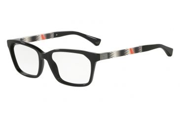 Image of Armani EA3095 Progressive Prescription Eyeglasses 5017-51 - Black Frame