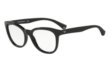 Image of Armani EA3105F Bifocal Prescription Eyeglasses 5017-54 - Black Frame