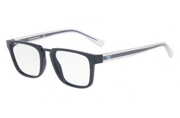 Image of Armani EA3108 Progressive Prescription Eyeglasses 5570-51 - Blue Frame