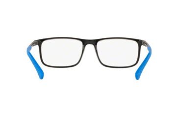 Image of Armani EA3125F Single Vision Prescription Eyeglasses, 55mm, Black, EA3125F-5017-55-SV