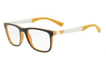 Image of Armani EA3133 Prescription Eyeglasses 5042-53 - Matte Yellow Frame
