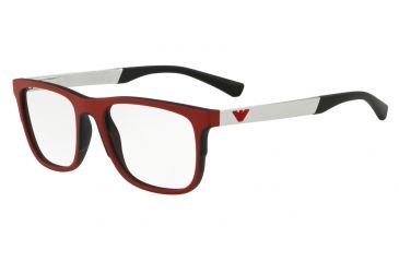 Image of Armani EA3133 Prescription Eyeglasses 5666-55 - Matte Black Frame
