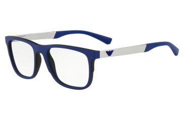 Image of Armani EA3133 Prescription Eyeglasses, 53mm, Matte Black, EA3133-5667-53-SV