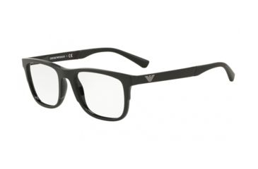 Image of Armani EA3133 Prescription Eyeglasses, 53mm, Black, EA3133-5017-53-SV