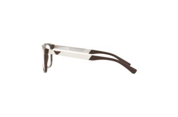 Image of Armani EA3133 Prescription Eyeglasses, 53mm, Brown, EA3133-5064-53-SV