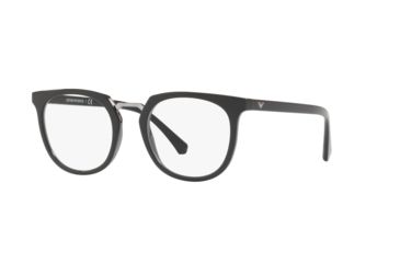 Image of Armani EA3139F Progressive Prescription Eyeglasses, 51mm, Black, EA3139F-5017-51-PRO