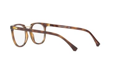 Image of Armani EA3139F Progressive Prescription Eyeglasses, 51mm, Dark Havana, EA3139F-5026-51-PRO