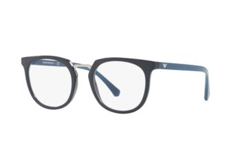 Image of Armani EA3139F Progressive Prescription Eyeglasses 5722-51 - Dark Jeans