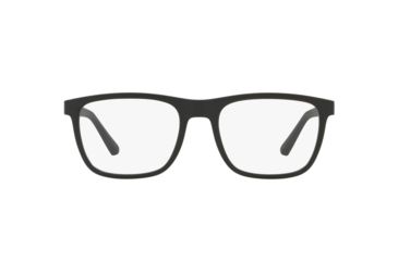 Image of Armani EA3140 Prescription Eyeglasses, 53mm, Matte Black, EA3140-5042-53-SV