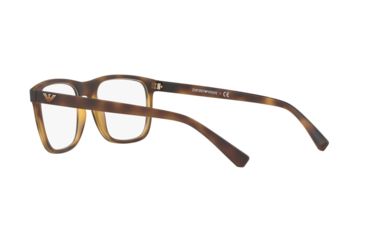 Image of Armani EA3140 Prescription Eyeglasses, 53mm, Matte Havana, EA3140-5089-53-SV