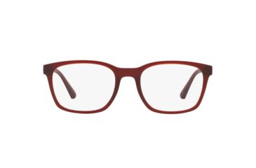 Image of Armani EA3141 Bifocal Prescription Eyeglasses, 55mm, Matte Opal Red, EA3141-5724-55-BI