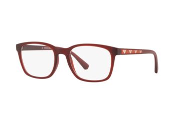 Image of Armani EA3141 Bifocal Prescription Eyeglasses, 55mm, Matte Opal Red, EA3141-5724-55-BI