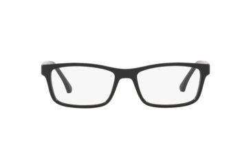 Image of Armani EA3143F Prescription Eyeglasses, 55mm, Black, EA3143F-5001-55-SV