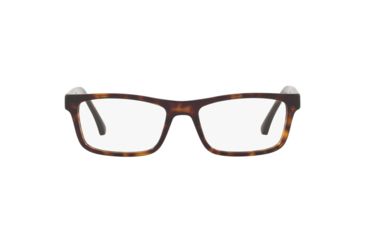 Image of Armani EA3143F Prescription Eyeglasses, 55mm, Dark Havana, EA3143F-5089-55-SV