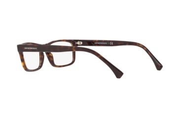 Image of Armani EA3143F Prescription Eyeglasses, 55mm, Dark Havana, EA3143F-5089-55-SV