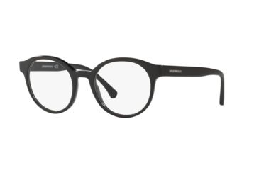 Image of Armani EA3144 Progressive Prescription Eyeglasses, 48mm, Black, EA3144-5001-48-PRO