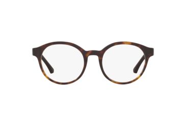 Image of Armani EA3144 Progressive Prescription Eyeglasses, 48mm, Dark Havana, EA3144-5089-48-PRO
