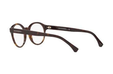 Image of Armani EA3144 Progressive Prescription Eyeglasses, 48mm, Dark Havana, EA3144-5089-48-PRO