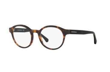 Image of Armani EA3144 Progressive Prescription Eyeglasses 5726-50 - Matte Havana Frame
