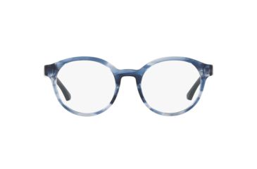 Image of Armani EA3144 Progressive Prescription Eyeglasses 5728-48 - Blue Havana Frame