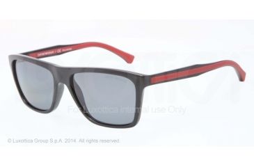 Image of Armani EA4001 Single Vision Prescription Sunglasses EA4001-501781-56 - Lens Diameter 56 mm, Frame Color Black