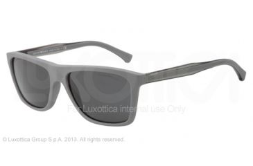 Image of Armani EA4001 Single Vision Prescription Sunglasses EA4001-514187-56 - Lens Diameter 56 mm, Frame Color Grey