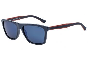 Image of Armani EA4001 Single Vision Prescription Sunglasses EA4001-514596-56 - Lens Diameter 56 mm, Frame Color Blue