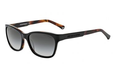 Image of Armani EA4004 EA4004 Bifocal Prescription Sunglasses EA4004-50498G-56 - Lens Diameter 56 mm, Frame Color Black/Havana