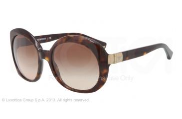 Image of Armani EA4009 Single Vision Prescription Sunglasses EA4009-502613-56 - Lens Diameter 56 mm, Frame Color Dark Havana