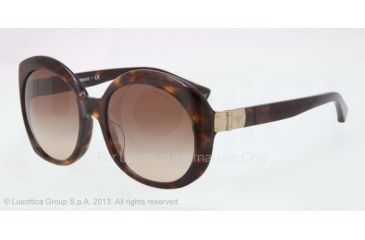 Image of Armani EA4009F Single Vision Prescription Sunglasses EA4009F-502613-56 - Lens Diameter 56 mm, Frame Color Dark Havana