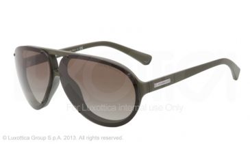 Image of Armani EA4010 Bifocal Prescription Sunglasses EA4010-50588E-67 - Lens Diameter 67 mm, Frame Color Matte Military