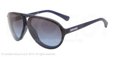 Image of Armani EA4010 Bifocal Prescription Sunglasses EA4010-50888F-67 - Lens Diameter 67 mm, Frame Color Matte Blue