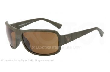 Image of Armani EA4012 Bifocal Prescription Sunglasses EA4012-505873-63 - Lens Diameter 63 mm, Frame Color Matte Militay Green