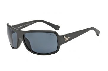 Image of Armani EA4012 Bifocal Prescription Sunglasses EA4012-506081-63 - Lens Diameter 63 mm, Frame Color Matte Gray
