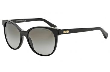 Image of Armani EA4016 Progressive Prescription Sunglasses EA4016-50018E-56 - Lens Diameter 56 mm, Frame Color Matte Black/Black