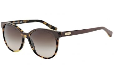 Image of Armani EA4016 Progressive Prescription Sunglasses EA4016-510713-56 - Lens Diameter 56 mm, Frame Color Havana/brown