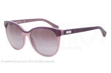 Image of Armani EA4016 Progressive Prescription Sunglasses EA4016-51118H-56 - Lens Diameter 56 mm, Frame Color Lilac/violet