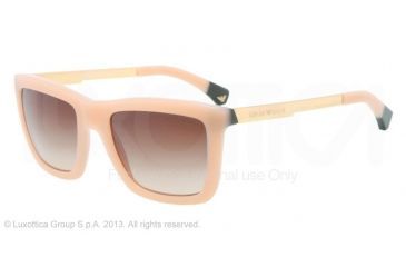 Image of Armani EA4017 Bifocal Prescription Sunglasses EA4017-508713-53 - Lens Diameter 53 mm, Frame Color Beige/green