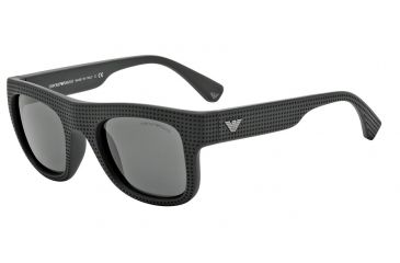 Image of Armani EA4019 Single Vision Prescription Sunglasses EA4019-506387-51 - Lens Diameter 51 mm, Frame Color Black