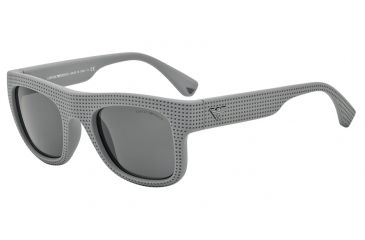 Image of Armani EA4019 Single Vision Prescription Sunglasses EA4019-514187-51 - Lens Diameter 51 mm, Frame Color Grey