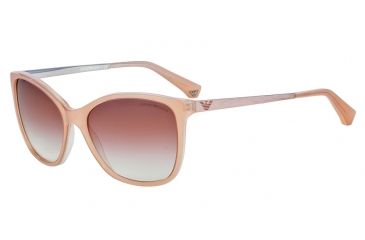 Image of Armani EA4025 Bifocal Prescription Sunglasses EA4025-52028D-55 - Lens Diameter 55 mm, Frame Color Pearl Peach