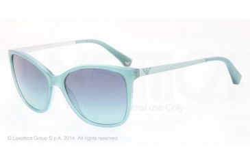 Image of Armani EA4025 Bifocal Prescription Sunglasses EA4025-52044S-55 - Lens Diameter 55 mm, Frame Color Opal Green