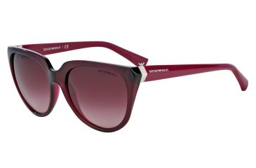Image of Armani EA4027 Bifocal Prescription Sunglasses EA4027-51998H-57 - Lens Diameter 57 mm, Frame Color Cyclamen