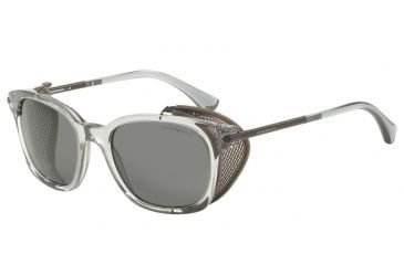 Image of Armani EA4028Z Bifocal Prescription Sunglasses EA4028Z-515387-52 - Lens Diameter 52 mm, Frame Color Transparent Grey