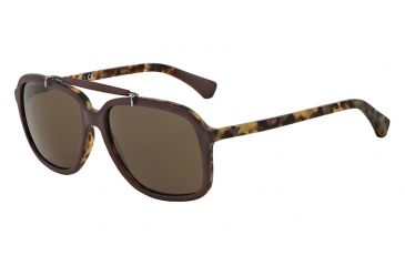 Image of Armani EA4036 Single Vision Prescription Sunglasses EA4036-527173-58 - Lens Diameter 58 mm, Frame Color Top Bordeaux/Matte Havana