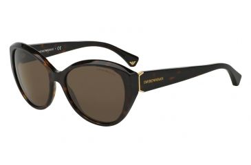 Image of Armani EA4037 Progressive Prescription Sunglasses EA4037-502673-57 - Lens Diameter 57 mm, Frame Color Havana