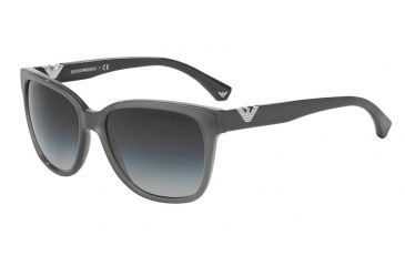 Image of Armani EA4038 Bifocal Prescription Sunglasses EA4038-52748G-57 - Lens Diameter 57 mm, Frame Color Opal Dark Grey