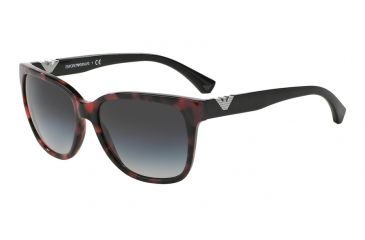 Image of Armani EA4038 Bifocal Prescription Sunglasses EA4038-52778G-57 - Lens Diameter 57 mm, Frame Color Havana Bordeaux